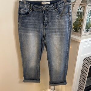 Cato Women's Blue Ankle Jeans